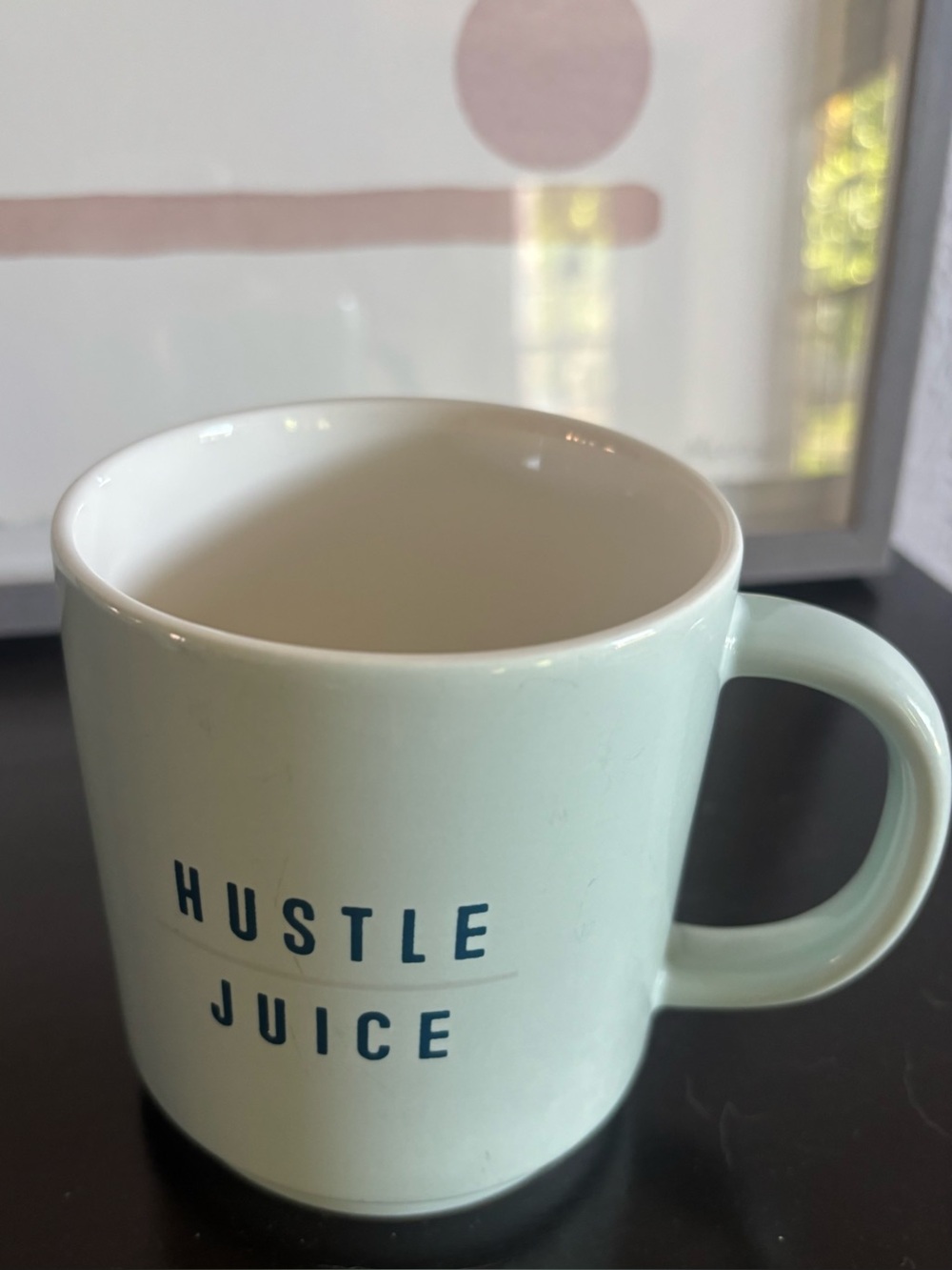 Eggshell Blue Ceramic Mug for Your Daily Pick Me Up